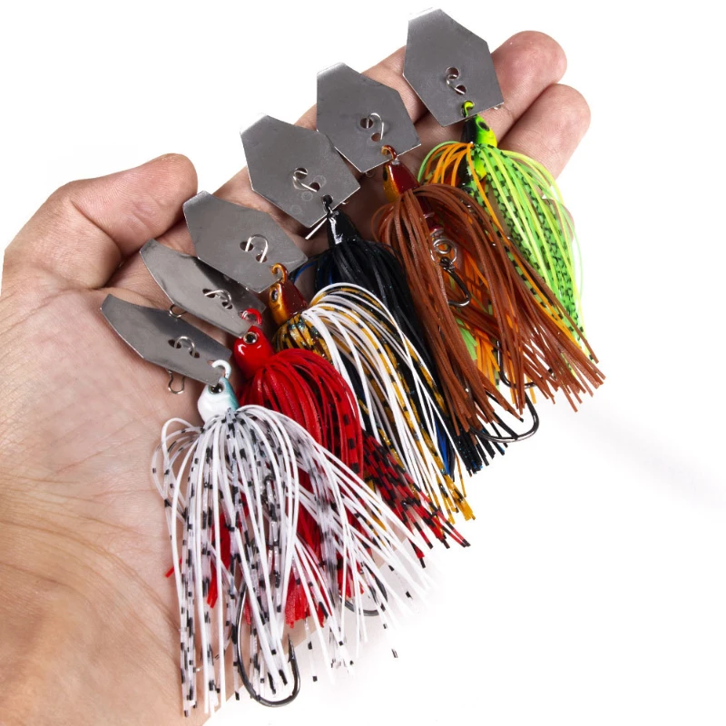 Fishing Equipment Deals - 6 ชิ้น/เซ็ต Chatterbait เหยื่อตกปลาชุด Spinner เหยื่อตกปลา