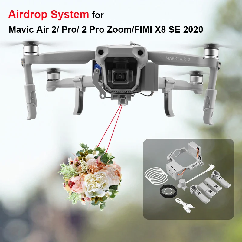 Fishing Equipment Stores - Airdrop ระบบสำหรับ DJI Mavic Air 2/2S/3/2