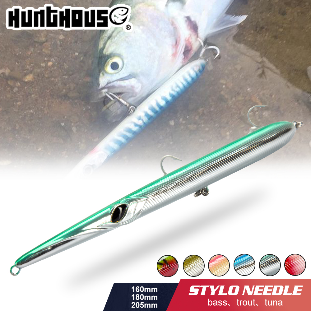 Fishing Equipment Deals - เหยื่อตกปลา Hunthouse แบบเข็ม สำหรับตีไกล รุ่น Pencil