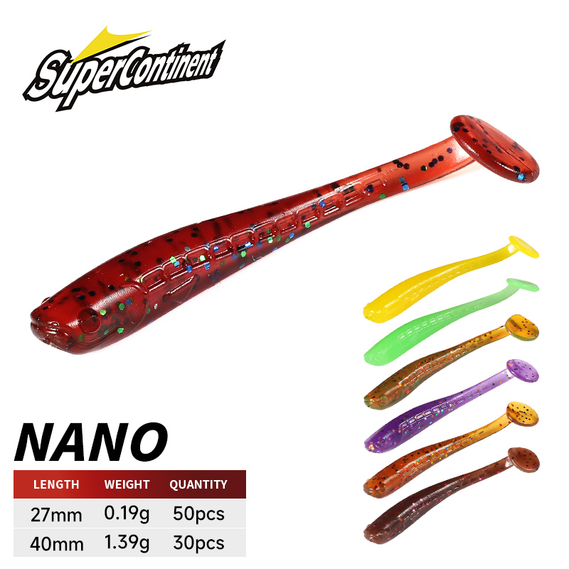 Fishing Equipment Deals - Supercontinent เหยื่ออ่อนใหม่ minnow 4 ซม./30pcs 2.7