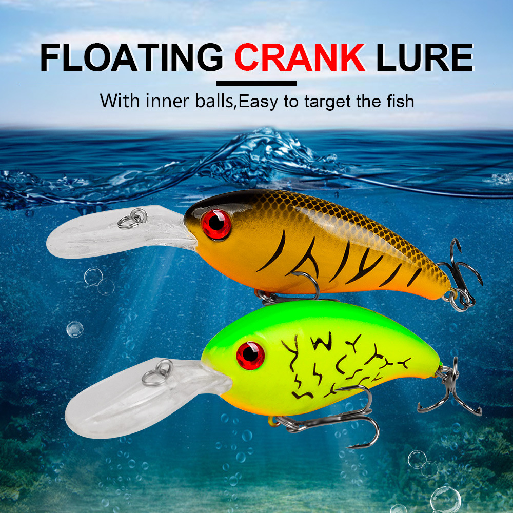 1Pcs Crankbait เหยื่อตกปลาทะเล - Fishing Equipment Deals บทวิจารณ์และราคา