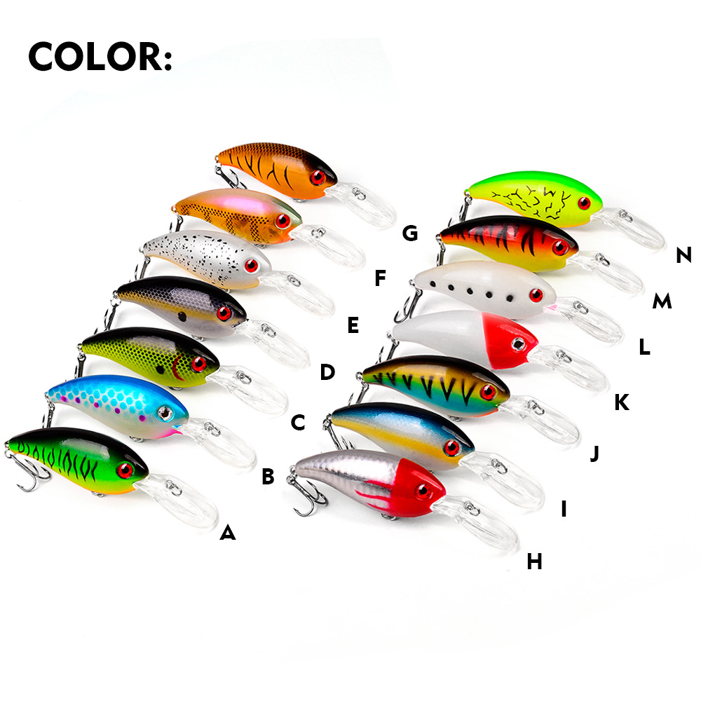 1Pcs Crankbait เหยื่อตกปลาทะเล - Fishing Equipment Deals บทวิจารณ์และราคา