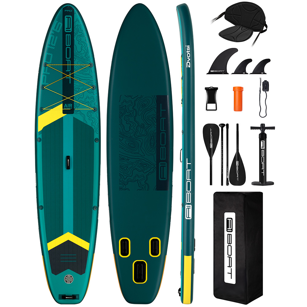 AIBOAT Green Pro SUP บอร์ดพายล - Fishing Equipment Stores บทวิจารณ์และราคา