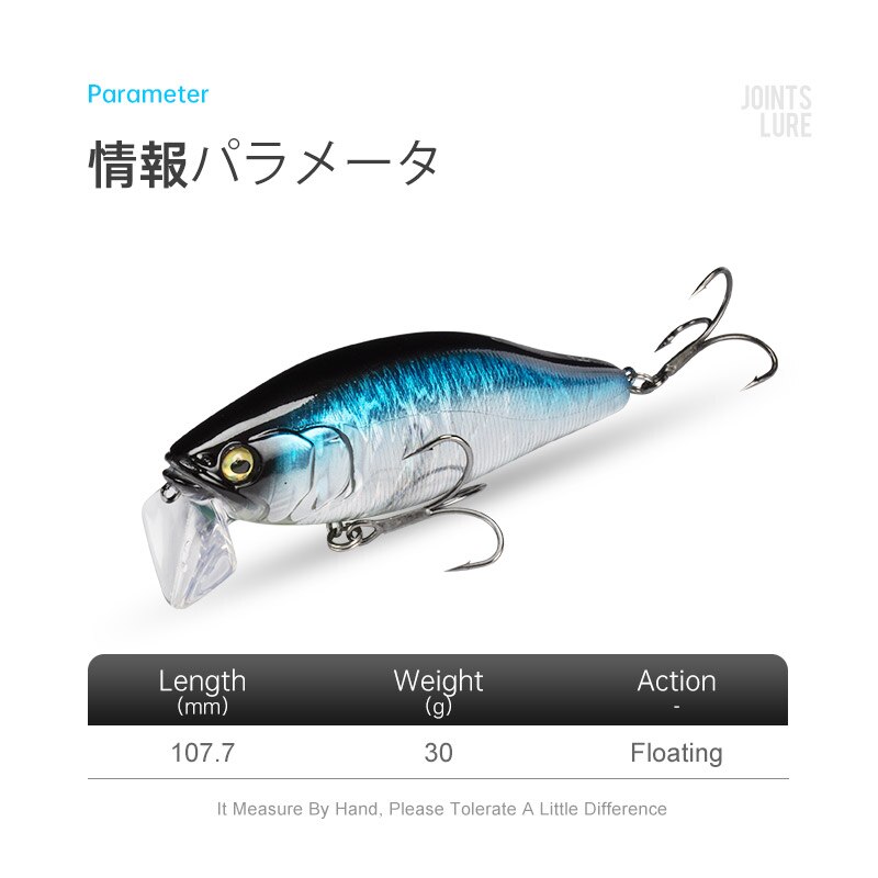 I-JACK Minnowเหยื่อตกปลา107.7M - Fishing Equipment Deals บทวิจารณ์และราคา
