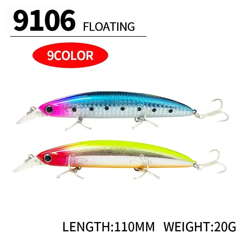 ลอยเหยื่อตกปลา Minnow 110MM 20 - Fishing Equipment Deals บทวิจารณ์และราคา