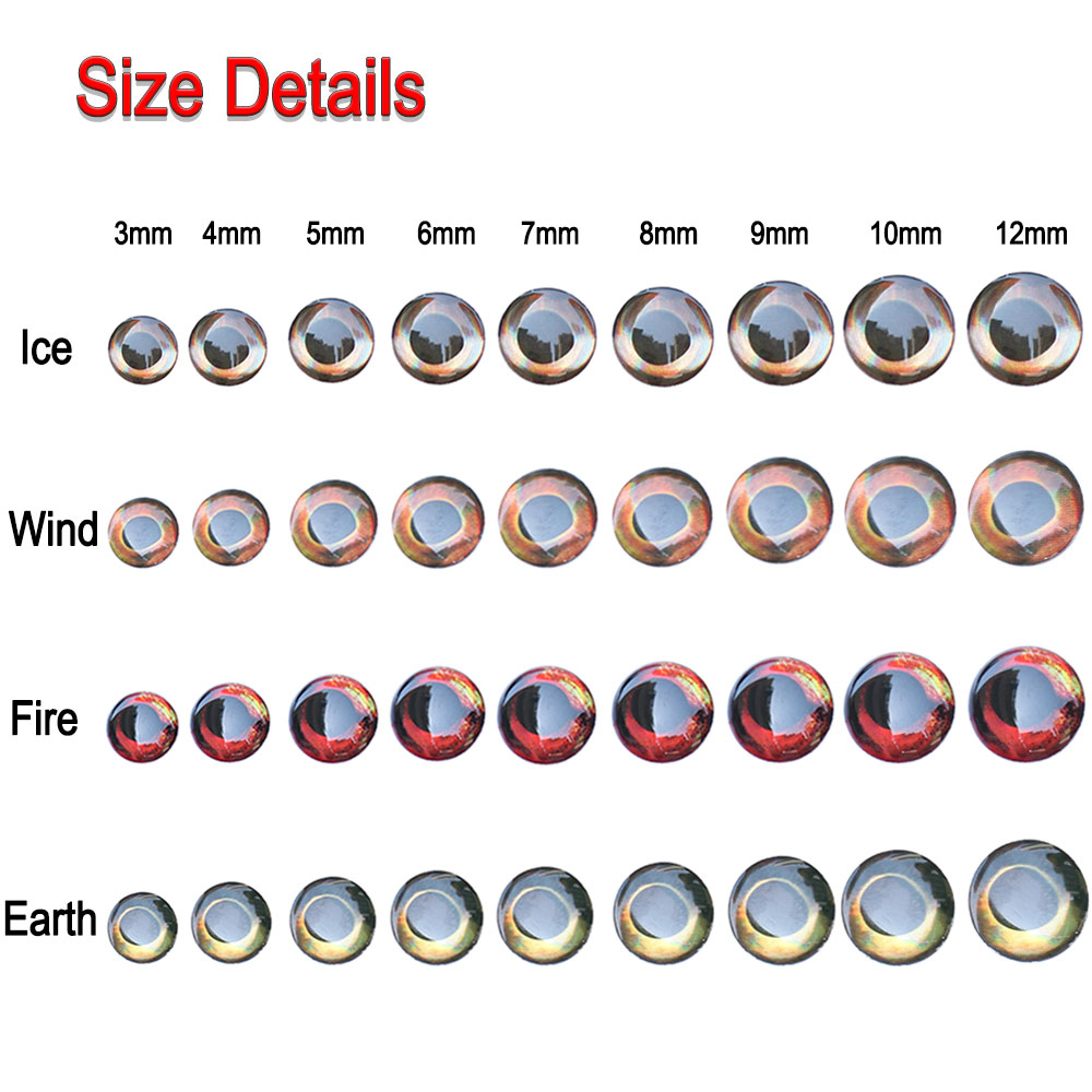 ICERIO 100PCS Holographic 3D 4 - Fishing Equipment Deals บทวิจารณ์และราคา