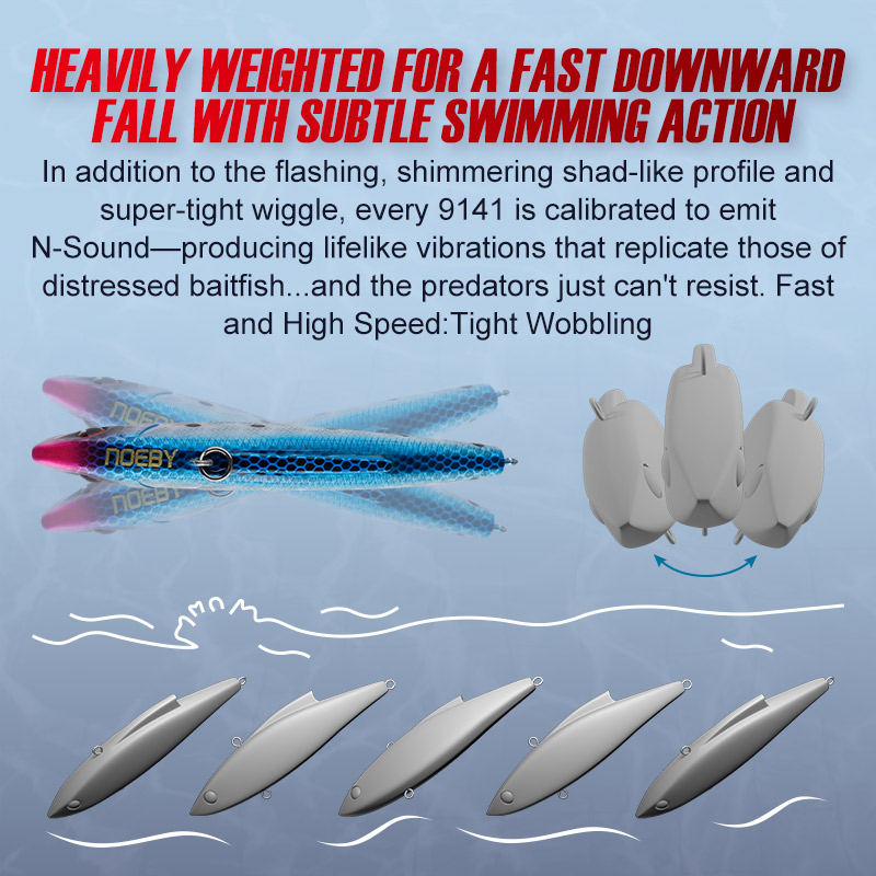 เหยื่อปลอม Noeby 3 ชิ้น ขนาด 9 - Fishing Equipment Deals บทวิจารณ์และราคา