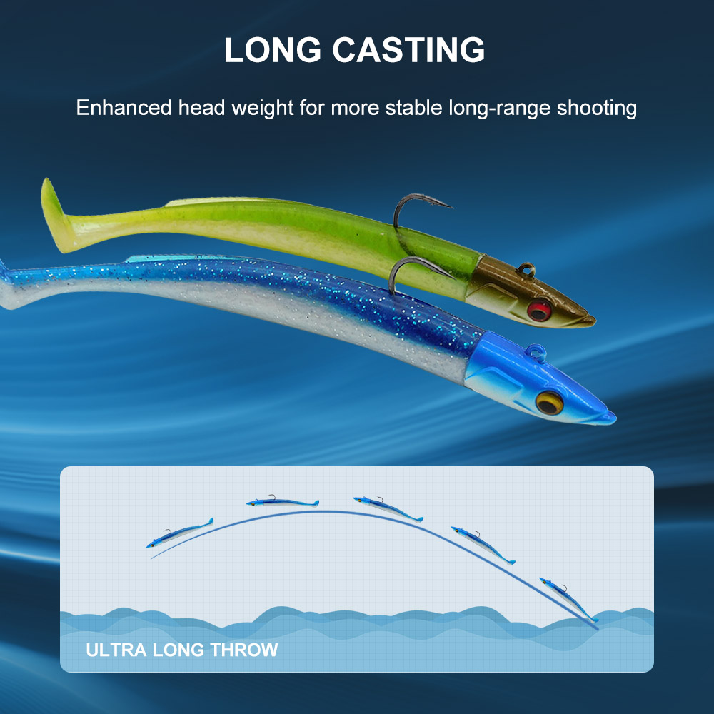 ESFISHING เหยื่อตกปลาแบบนิ่ม L - Fishing Equipment Deals บทวิจารณ์และราคา