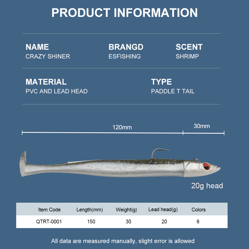 ESFISHING เหยื่อตกปลาแบบนิ่ม L - Fishing Equipment Deals บทวิจารณ์และราคา