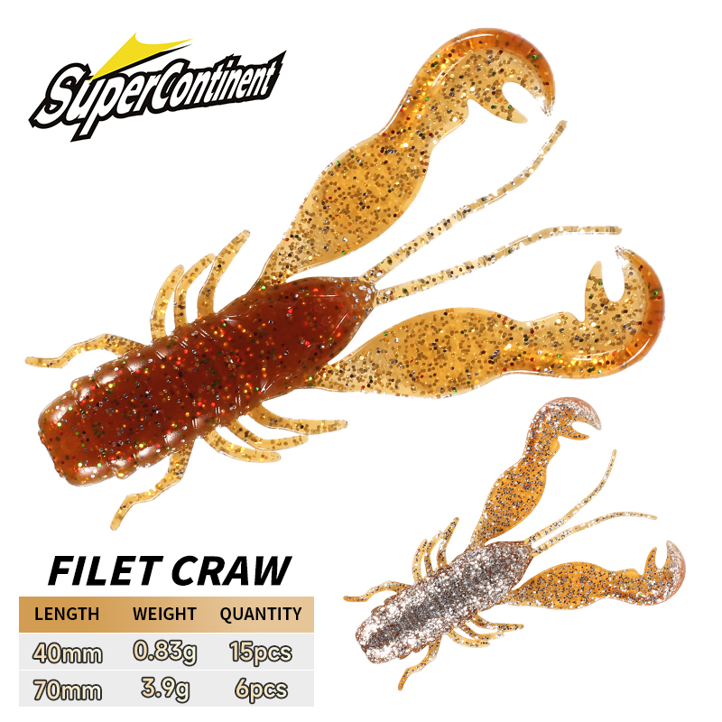 2023 Supercontinent Filet Craw - Fishing Equipment Deals บทวิจารณ์และราคา